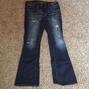 American eagle kickboot jeans